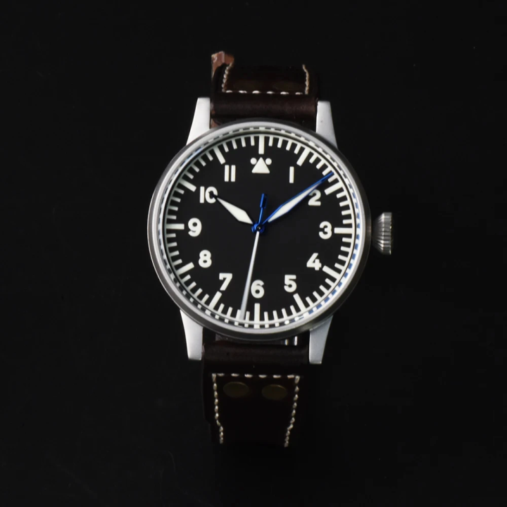 HRUODLAND F013 Flieger Type-A Automatic Mechanical Watch 42mm Sapphire 10Bar