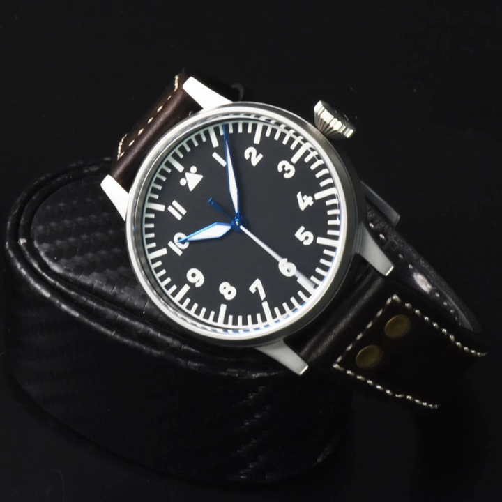 HRUODLAND F013 Flieger Type-A Automatic Mechanical Watch 42mm Sapphire 10Bar