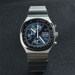 HRUODLAND F022 OS00 Quartz 39mm Blue/Black Dial