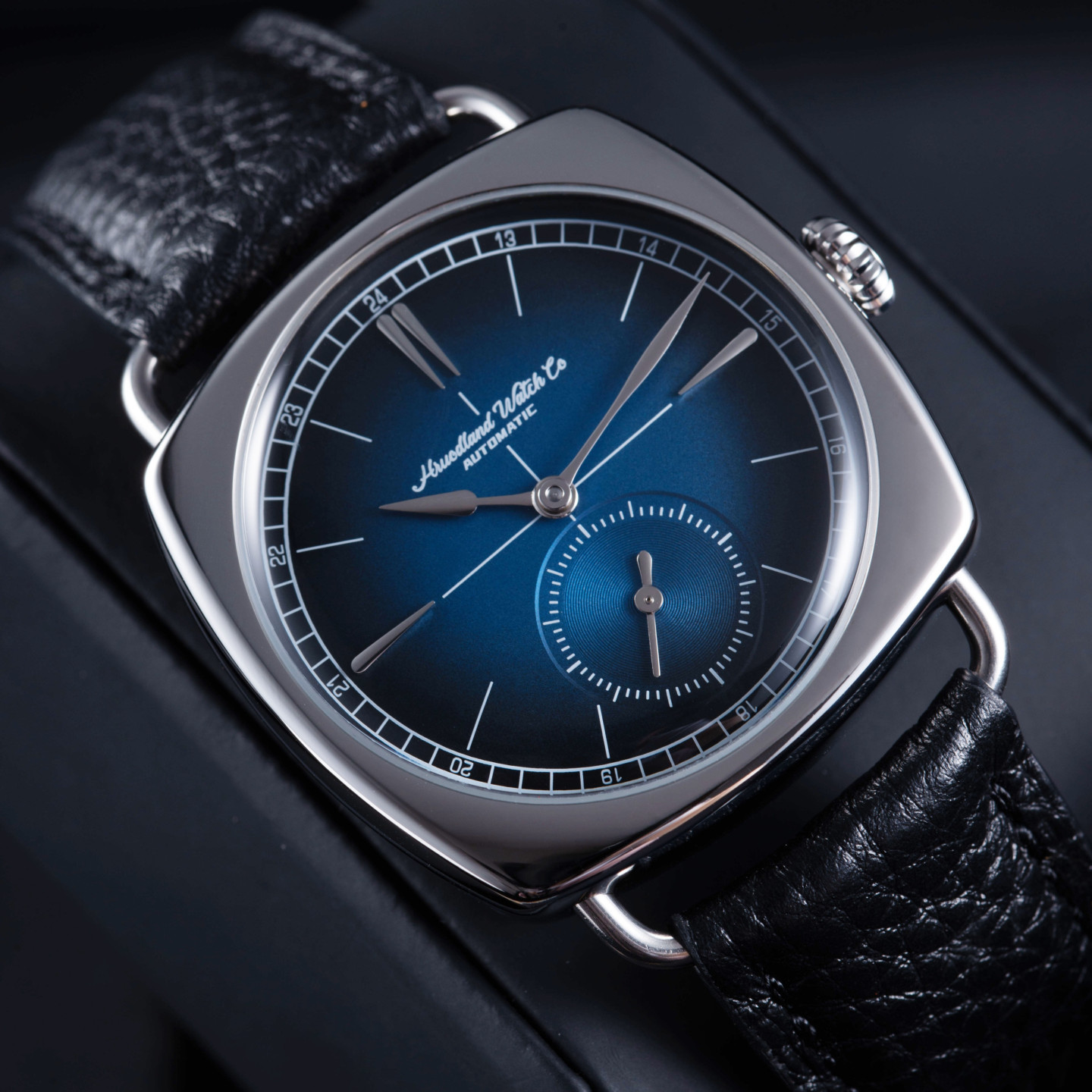 Hruodland F028 ST1701 Automatic Watch 36mm K1 Glass 10ATM from the official product page