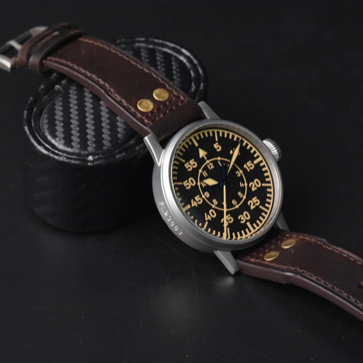 HRUODLAND F013 B-Uhr Automatic Watch 42mm Sapphire 10Bar