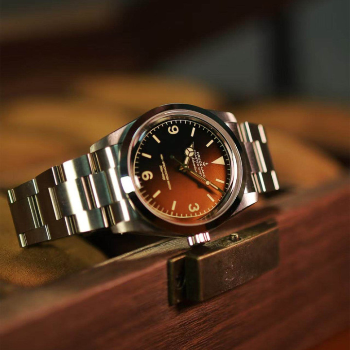 HRUODLAND F029 PT5000/SW200 Automatic Watch 36mm Sapphire 200M