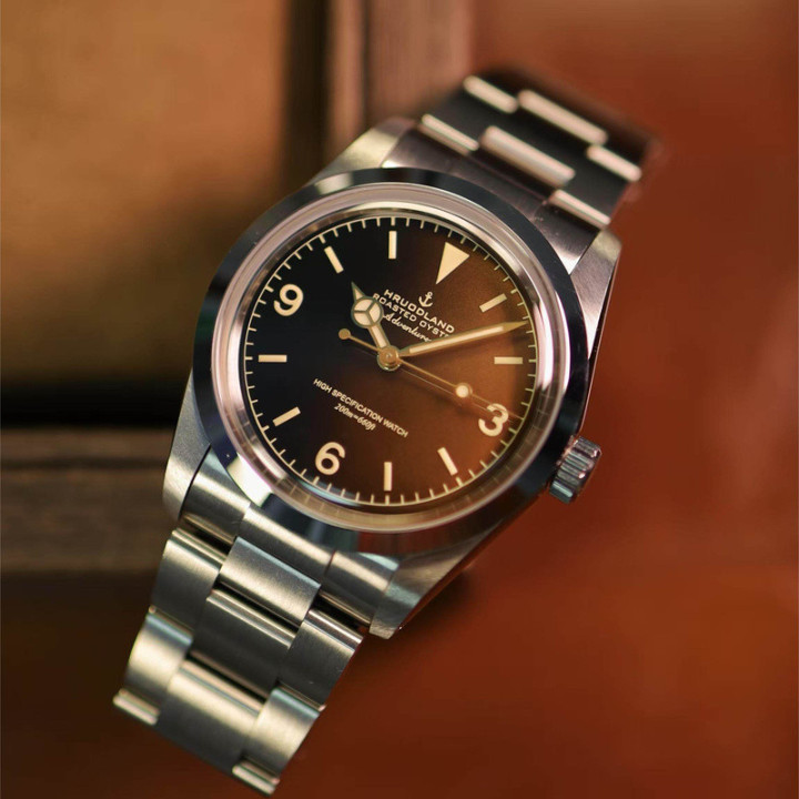 HRUODLAND F029 PT5000/SW200 Automatic Watch 36mm Sapphire 200M