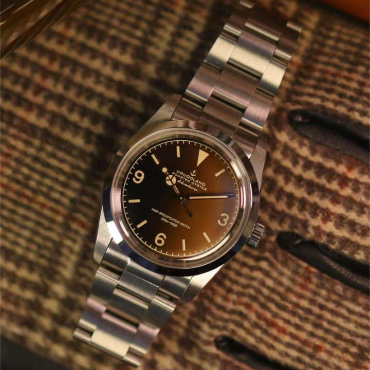 HRUODLAND F029 PT5000/SW200 Automatic Watch 36mm Sapphire 200M