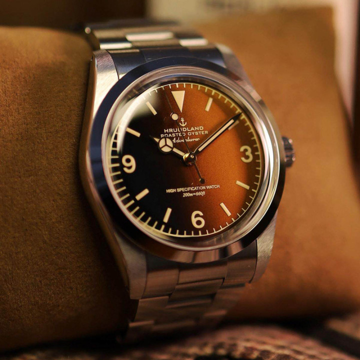 HRUODLAND F029 PT5000/SW200 Automatic Watch 36mm Sapphire 200M