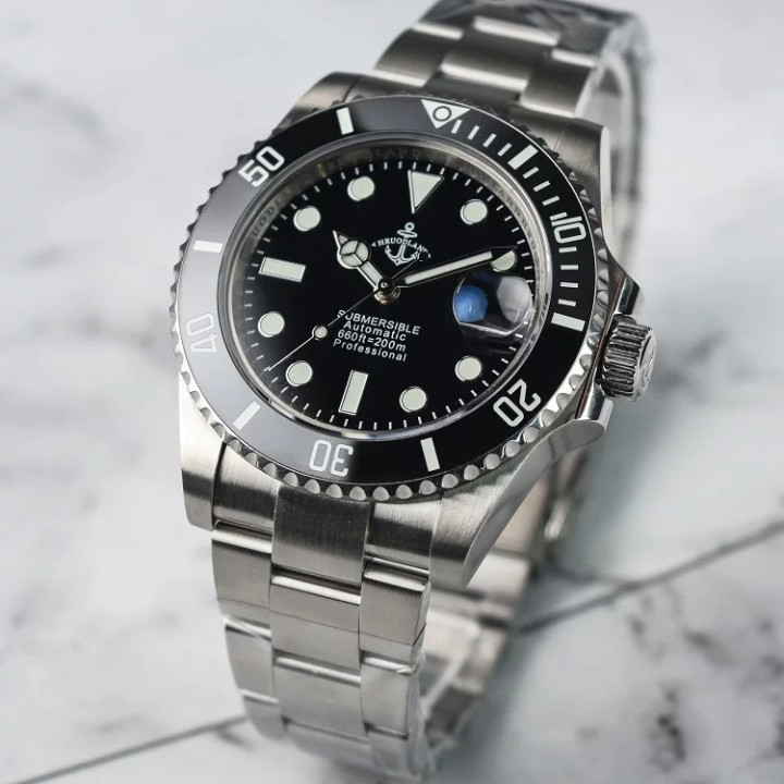 HRUODLAND F015 40.5mm Automatic Dive Watch