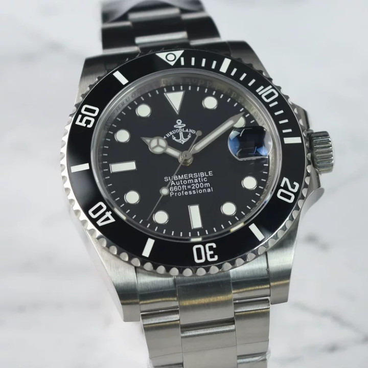 HRUODLAND F015 40.5mm Automatic Dive Watch