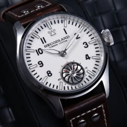 HRUODLAND F016 43mm ST3620 Mechanical Watch Hand-Wound Sapphire Crystal