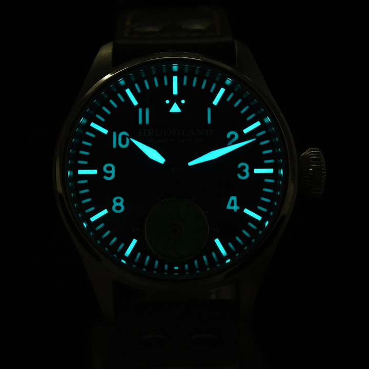 HRUODLAND F016 43mm ST3620 Mechanical Watch Hand-Wound Sapphire Crystal