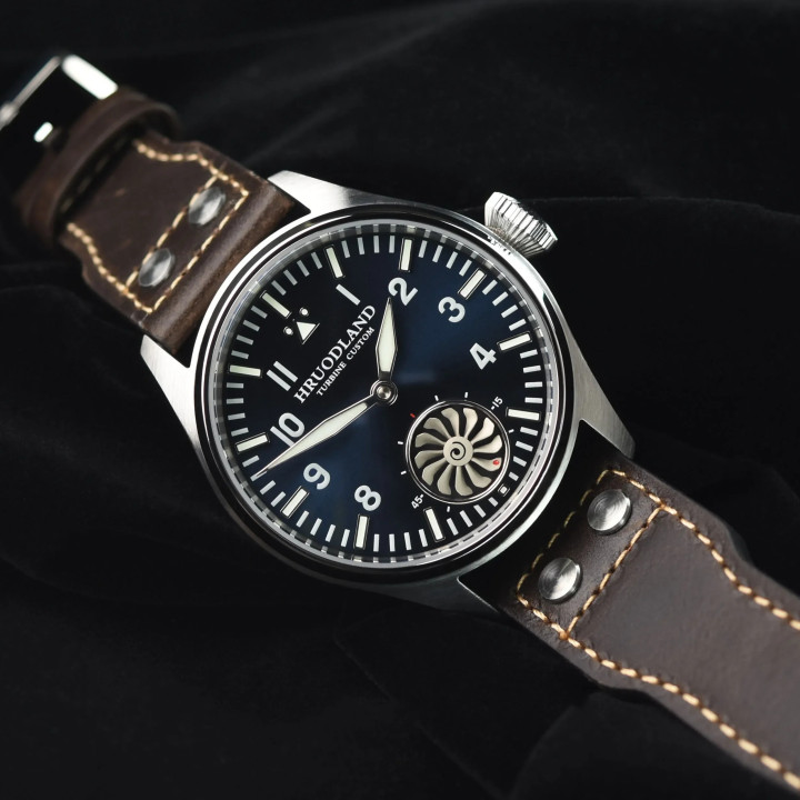 HRUODLAND F016 43mm ST3620 Mechanical Watch Hand-Wound Sapphire Crystal