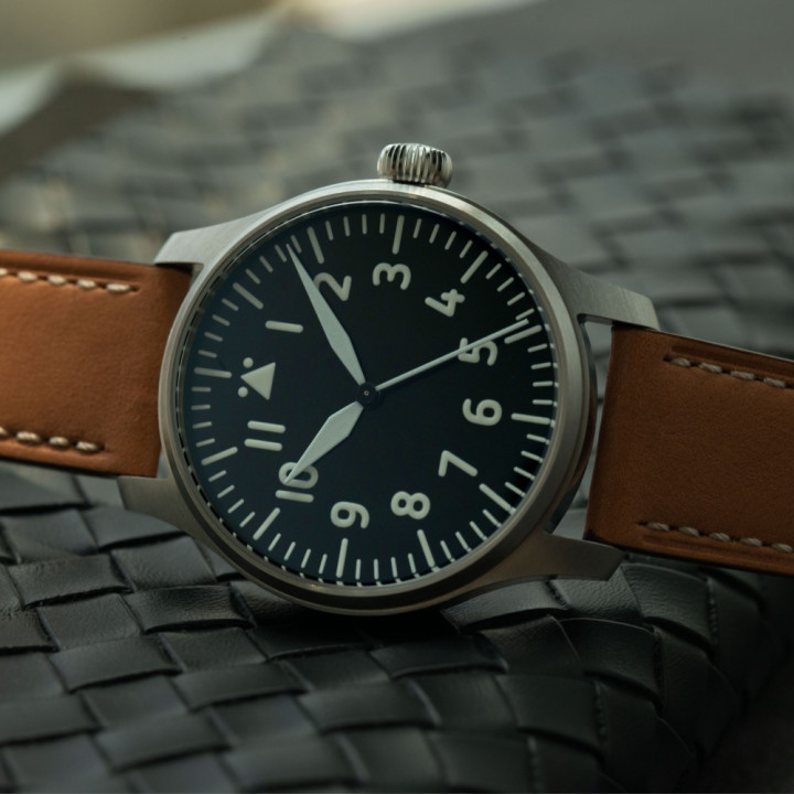 HRUODLAND F021 40mm Full-Lume Flieger Pilot Watch – Type A / Type B – PT5000 / SW200