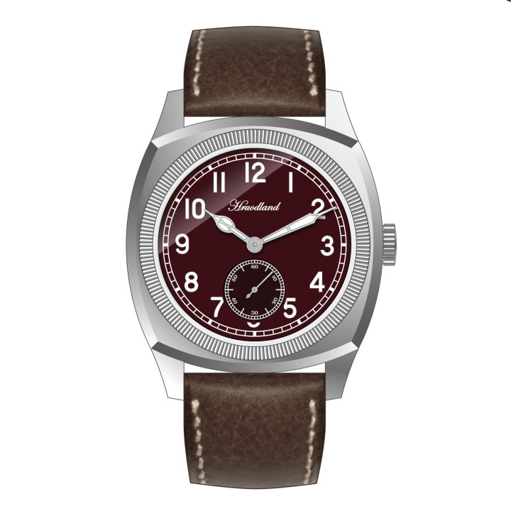 HRUODLAND F018 Automatic Dress Watch 40mm ST17