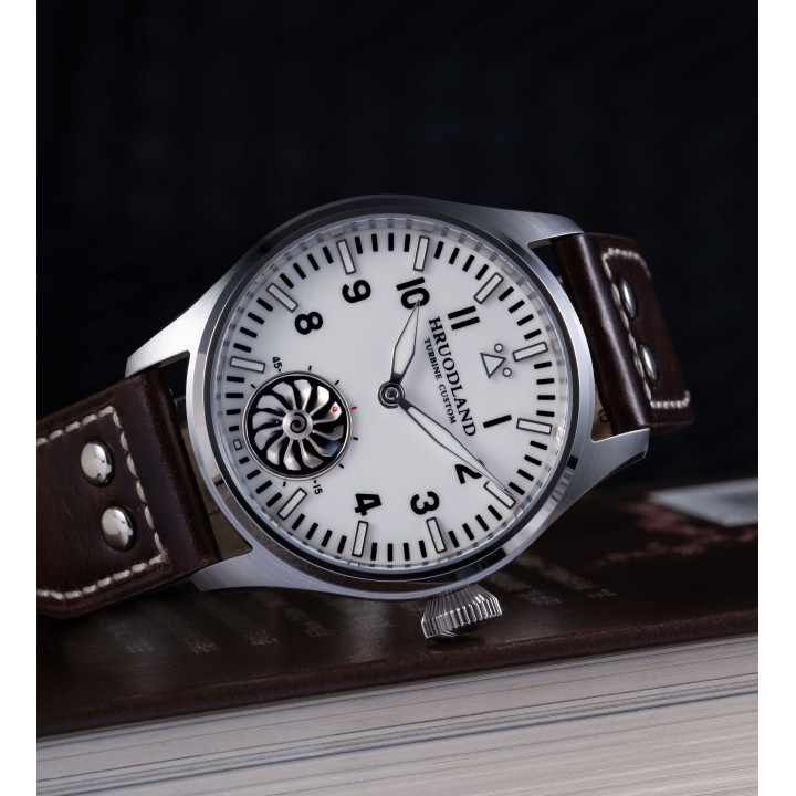 Hruodland F016 2025 new pilot ST3620 men's manual mechanical watch 43MM sapphire waterproof 10Bar BGW-9