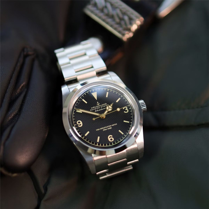 HRUODLAND F029 NH38 Automatic Watch 36mm Sapphire 200M