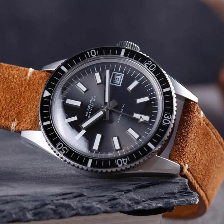 HRUODLAND F031 Automatic Dive Watch PT5000 SW200 Sapphire 200M